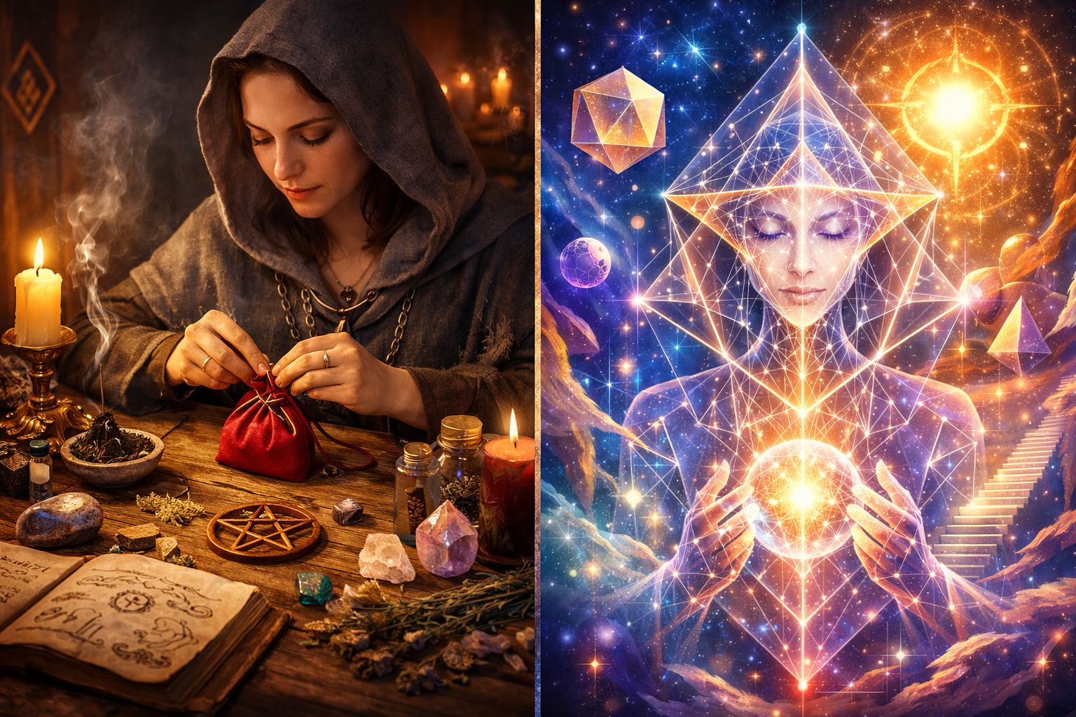 Two Branches of Magic